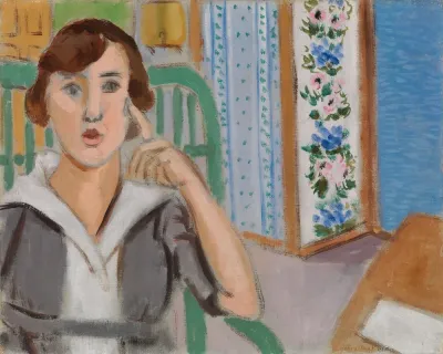 Woman And Screen La Femme Au Paravent