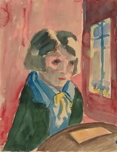 Woman At A Window 2