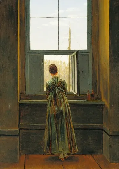 Woman At A Window 5