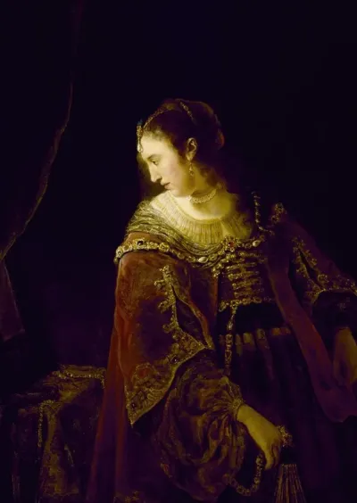 Woman At Her Dressing Table