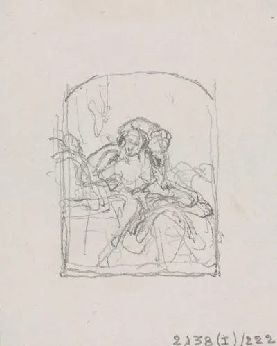 Woman At Her Finery