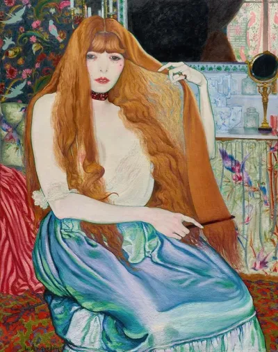 Woman At Her Toilette 2