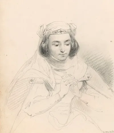 Woman At Prayers 2
