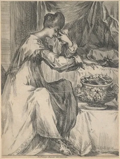 Woman At The Brazier