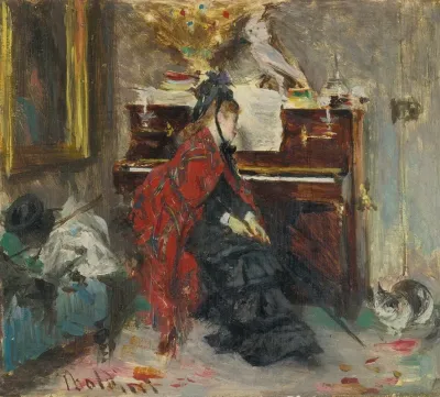 Woman At The Piano 2