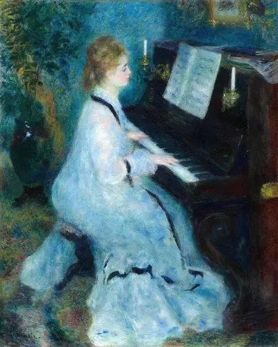Woman At The Piano