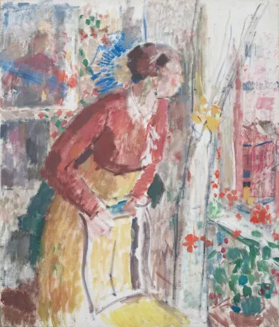 Woman At The Window 5