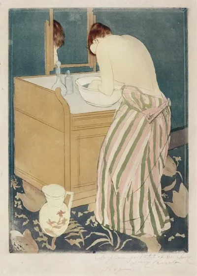 Woman Bathing