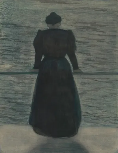 Woman By The Sea 2