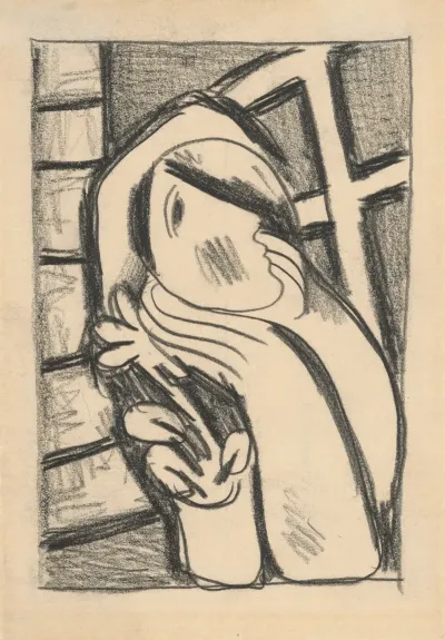 Woman By The Window 3
