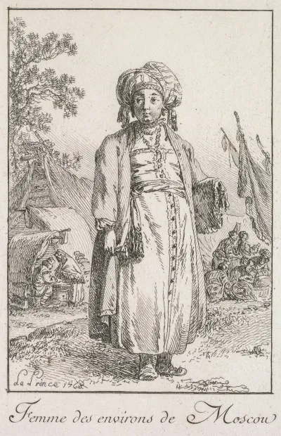 Woman From The Suburbs Of Moscow