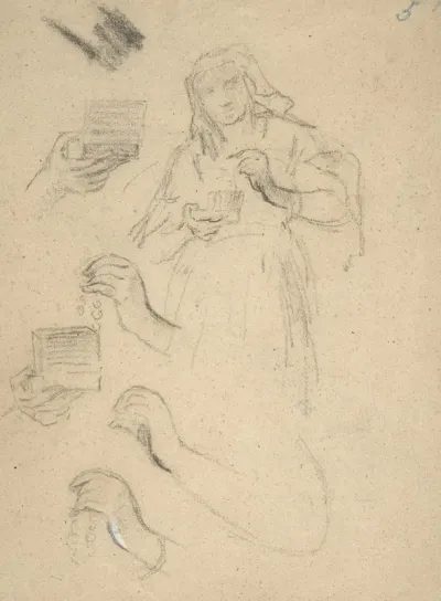 Woman Holding An Open Jewelry Box