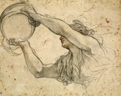 Woman Holding The Papal Tiara