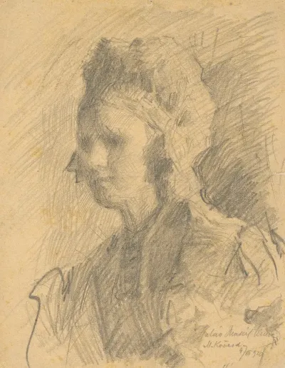 Woman In A Bonnet