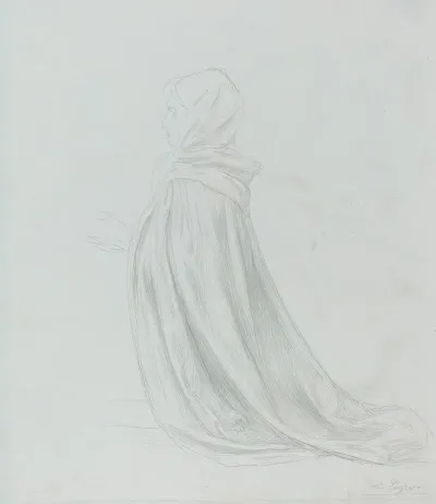 Woman In A Cloak