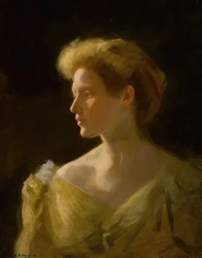 Woman In A Yellow Dress