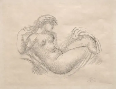 Woman In Cradle