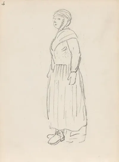 Woman In Folk Costume