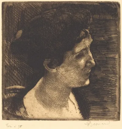 Woman In Full Profile Grand Profil De Femme