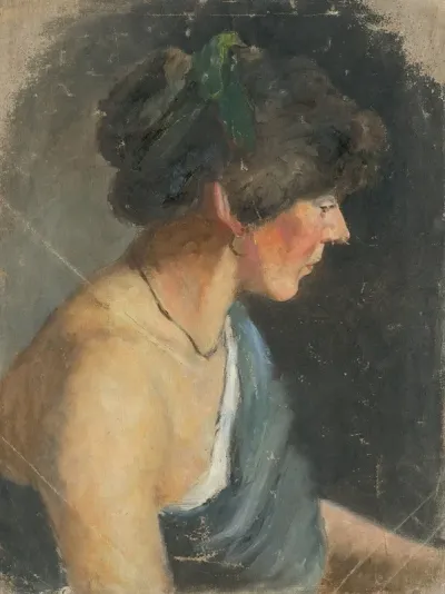 Woman In Green
