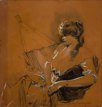 Woman In Hammock