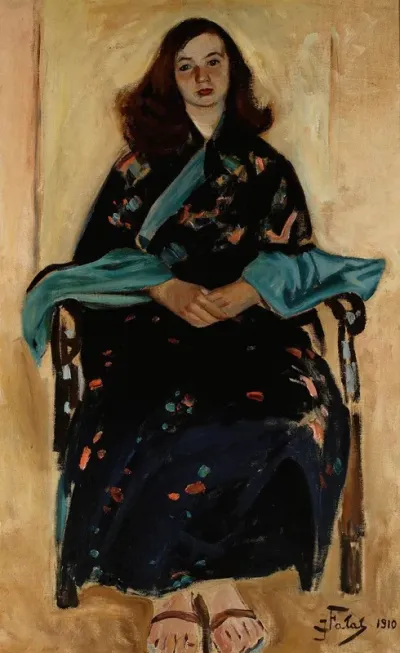 Woman In Kimono 2