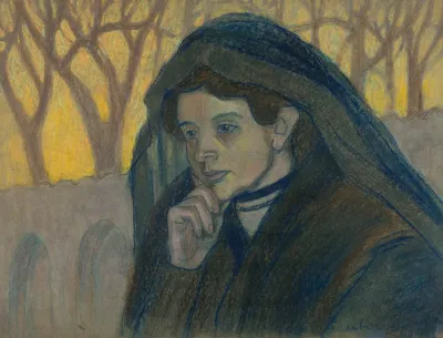 Woman In Mourning