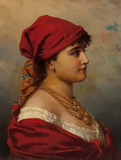 Woman In Red 2