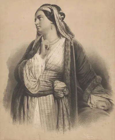 Woman In Regional Costume