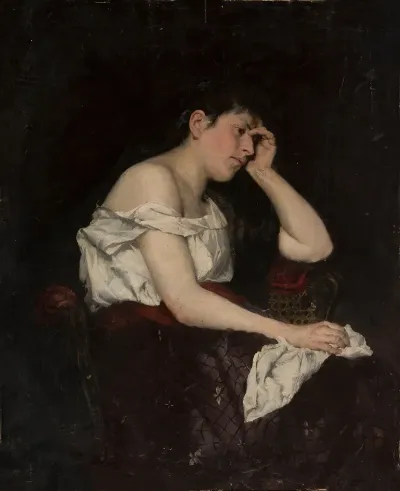 Woman In Reverie