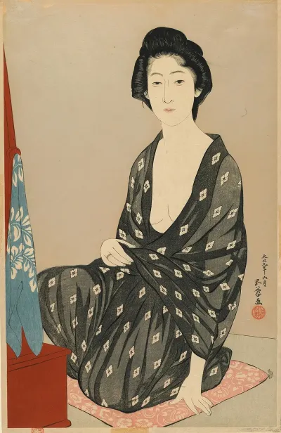 Woman In Summer Dress