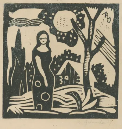 Woman In The Country