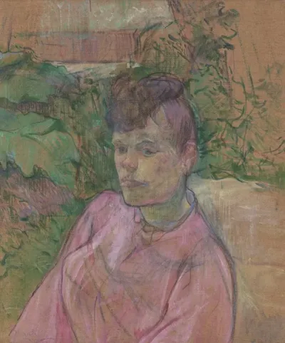 Woman In The Garden Of Monsieur Forest