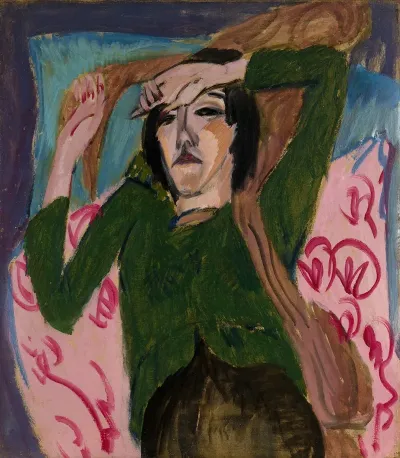 Woman In The Green Blouse