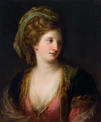 Woman In Turkish Dress