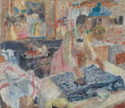 Woman Ironing 3