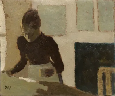 Woman Ironing 5
