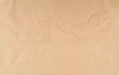 Woman Lying On Her Back Partly Dressed