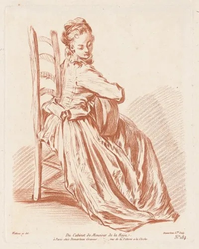 Woman Playing The Guitar