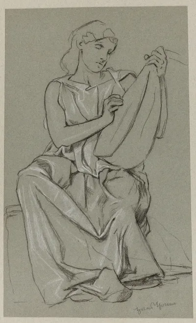 Woman Playing The Lute 2