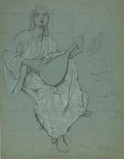 Woman Playing The Lute 3