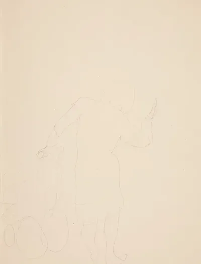 Woman Pushing Carriage