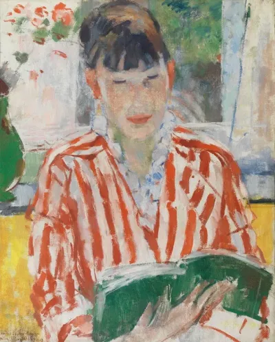 Woman Reading 16