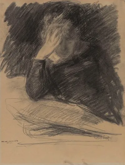 Woman Reading 17