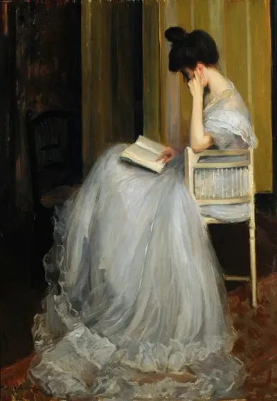 Woman Reading 21