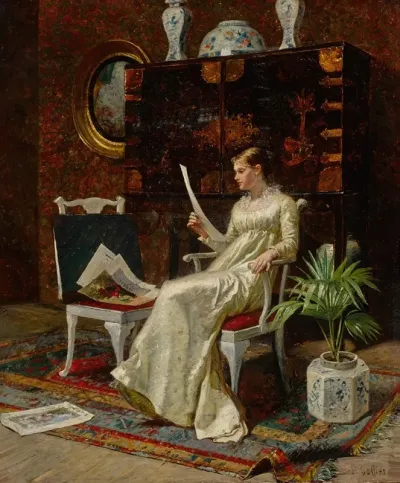 Woman Reading 22