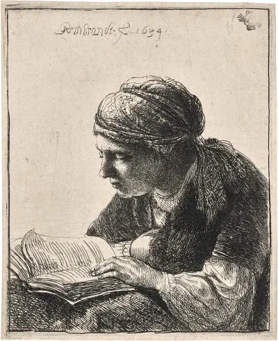 Woman Reading 27