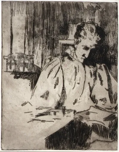 Woman Reading 28