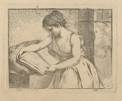 Woman Reading 9