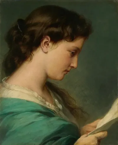Woman Reading A Letter 2